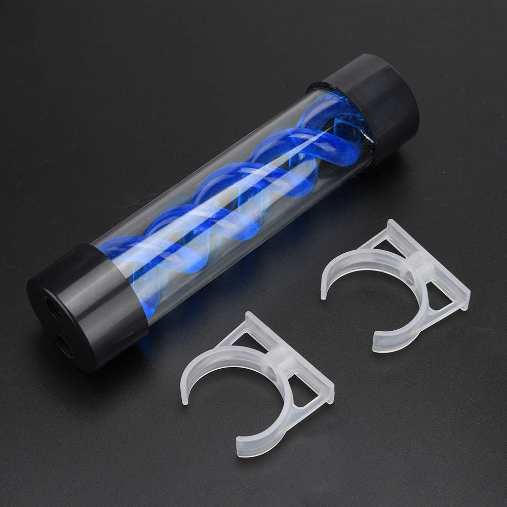 PC Water Cooling Tank 200 Mm with G1/4 Thread, Strong Sealing Performance for Desktop Computer Coolers (Blue) - Blue image number 6