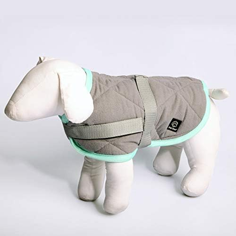 Grey/Turquoise 70Cm Nightsleeper Dog & Puppy Coat/Jacket (Pet One) image number 2