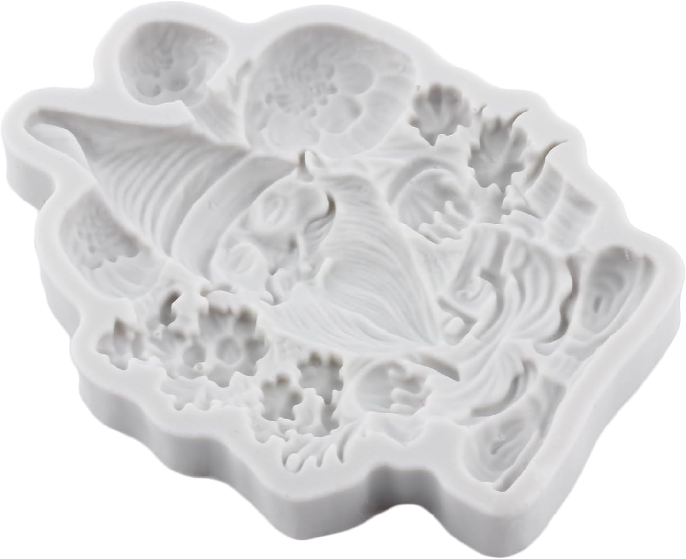 Christmas Silicone Molds Christmas Gnomes Fondant Molds Santa Claus Chocolate Mold for Cake Decoration Cupcake Topper Candy Gum Paste Polymer Clay image number 5