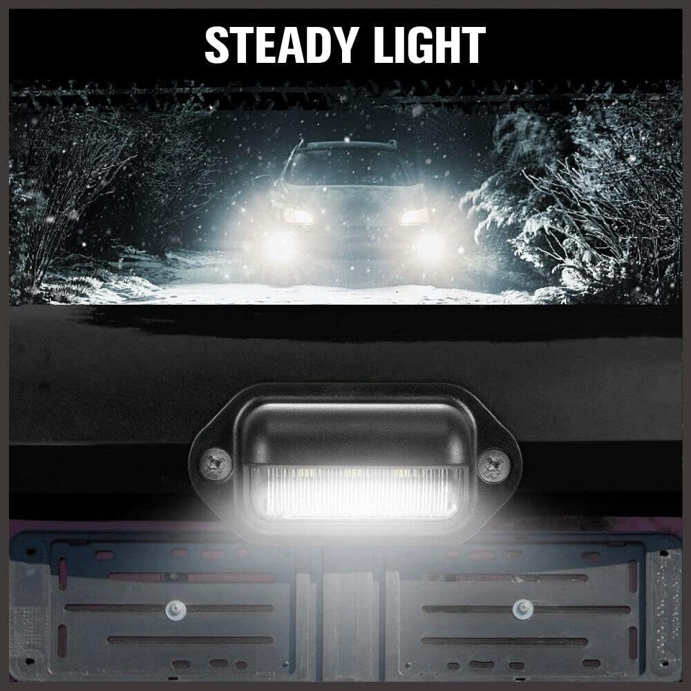 HORUSDY 8-Pack Tail Light Kit, Waterpoof Brake Light Turning Indicator / 4X Number Plate Light / 8M 5-Core Trailer Wire / 7-Pin Flat Male Trailer Plug for 12V Trailer, Caravan, Ute image number 6