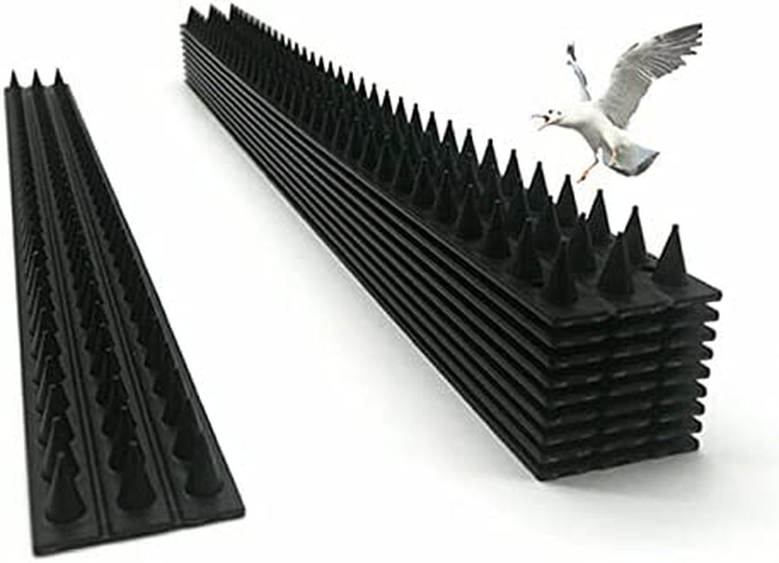 12Pc Bird Spikes Human Cat Possum Mouse Pest Control Spiked Fence Wall image number 1