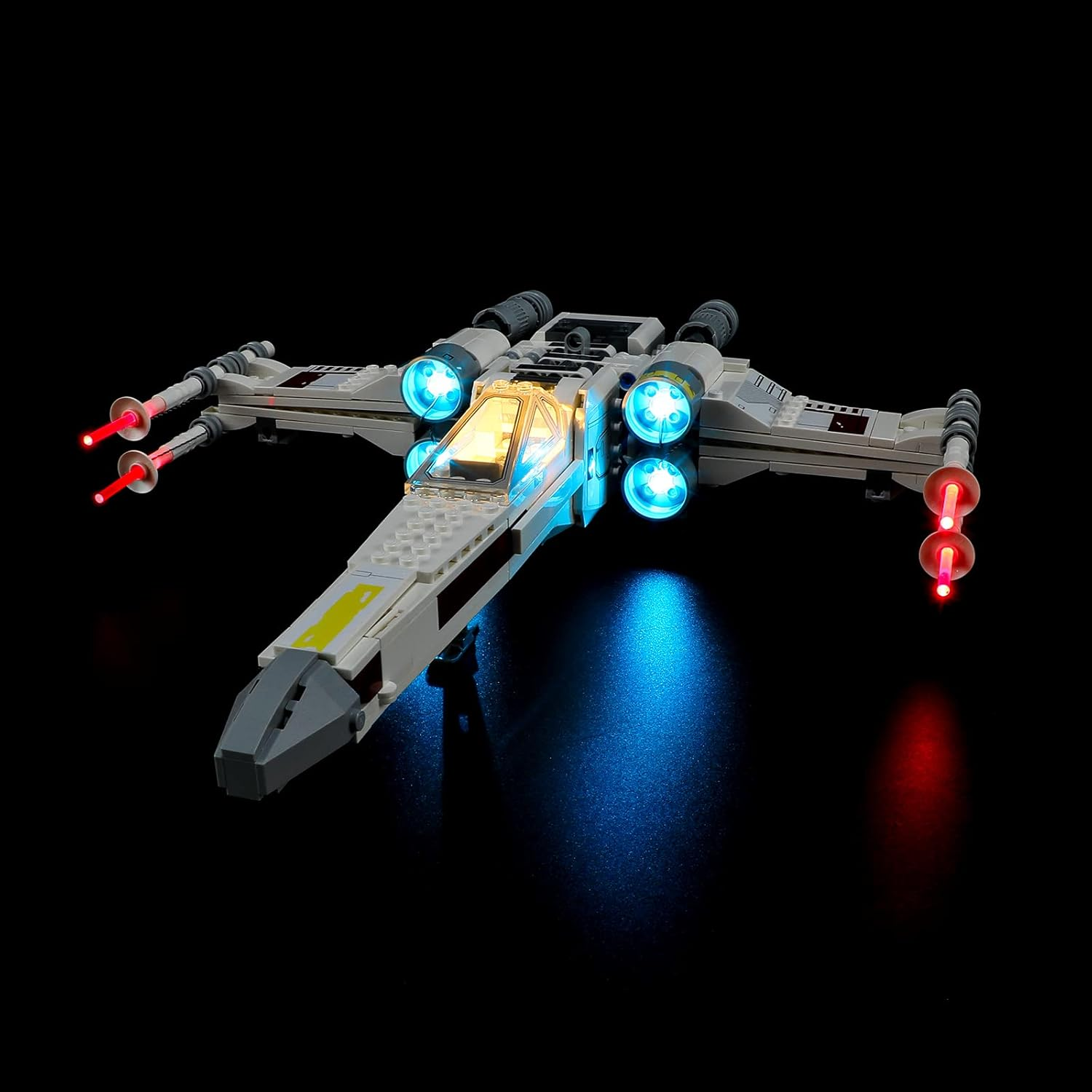 BRIKSMAX Led Lighting Kit for -75301 Luke Skywalker'S X-Wing Fighter - Compatible with  Star Wars Building Blocks Model- Not Include  Set image number 5