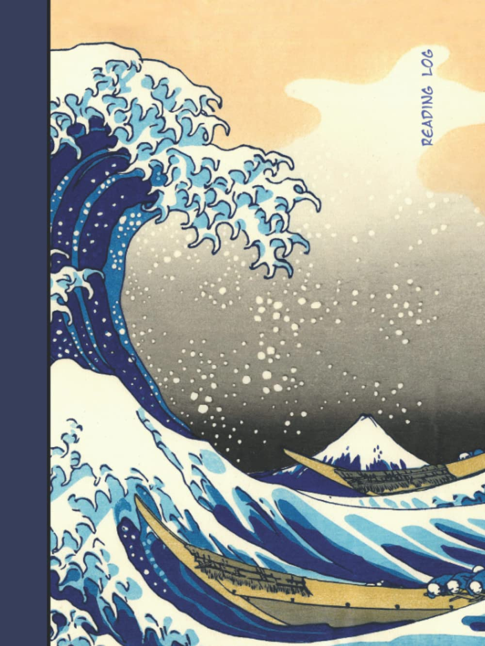 Reading Log: Gifts for Book Lovers (A Reading Journal with 100 Spacious Record Pages and More in a Large Soft Covered Notebook from Our Hokusai Range) image number 2