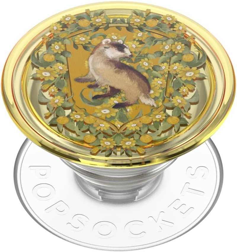 ​​​​Popsockets Phone Grip with Expanding Kickstand, Harry Potter - Slytherin Floral Crest