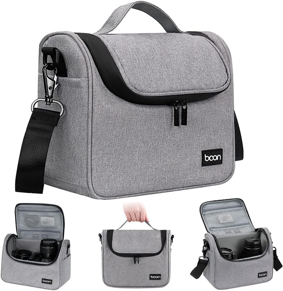 Digital SLR Camera Bag Lens Camera Bag Classical Storage Bag Shoulder Camera Protective Cover for Canon/Nikon/Sony image number 1
