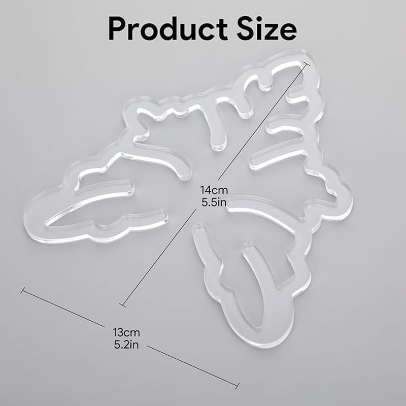 Monstera Grapple Clips | Turtle Shell Bamboo Plant Support Clamps | Aesthetic Leaf Clips for Monstera & Climbing Plants | Sturdy Plant Stake Rings to Keep Vines Tame and Growing Vertical (4PCS) image number 1