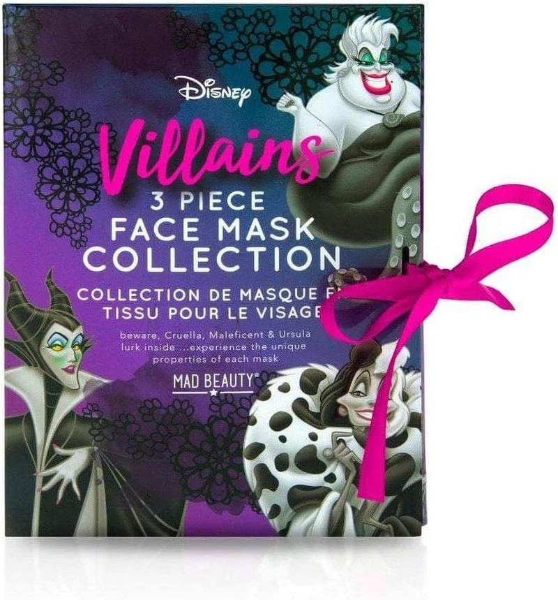 Disney Villains Sheet Face Mask Set image number 2