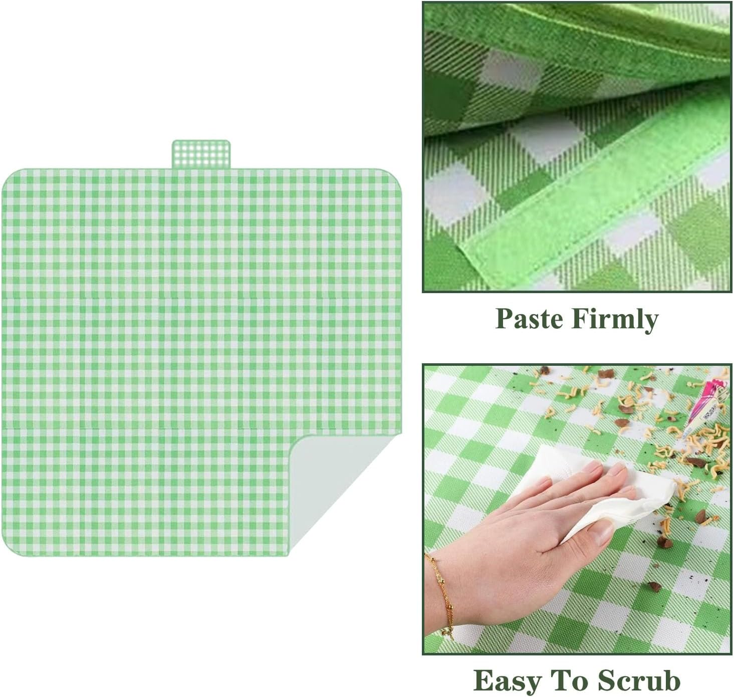 Picnic Blanket, Large Waterproof Sand-Proof Camping Beach Mat Lightweight Durable and Foldable Suitable for Outdoor Activities Grass Travel Hiking Mat (Green) image number 1