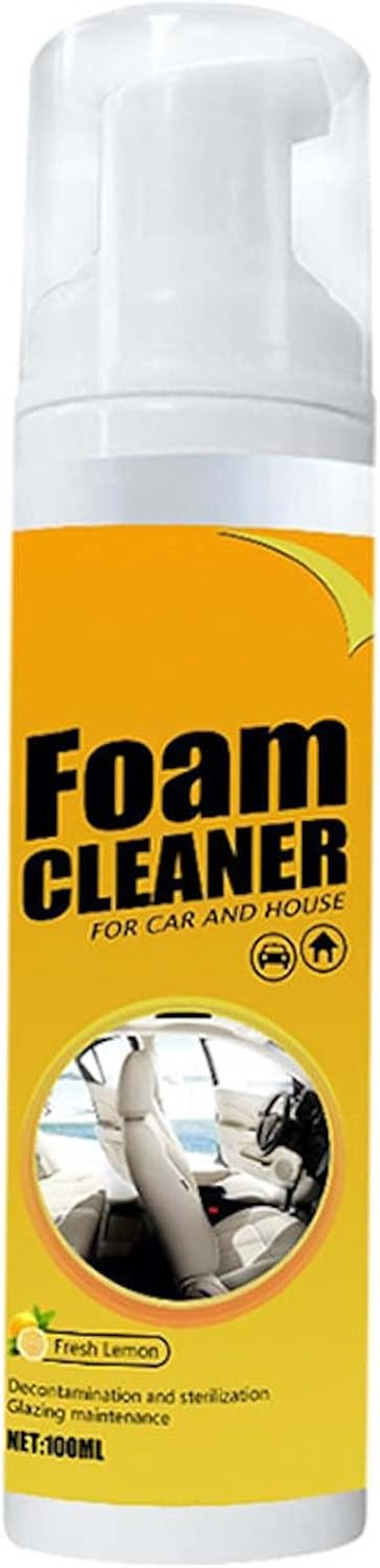 Multi-Purpose Car & House Foam Cleaner, Cleaning Foam Tool for Interior, Available in 30Ml/100Ml/150Ml Sizes (100Ml) image number 5