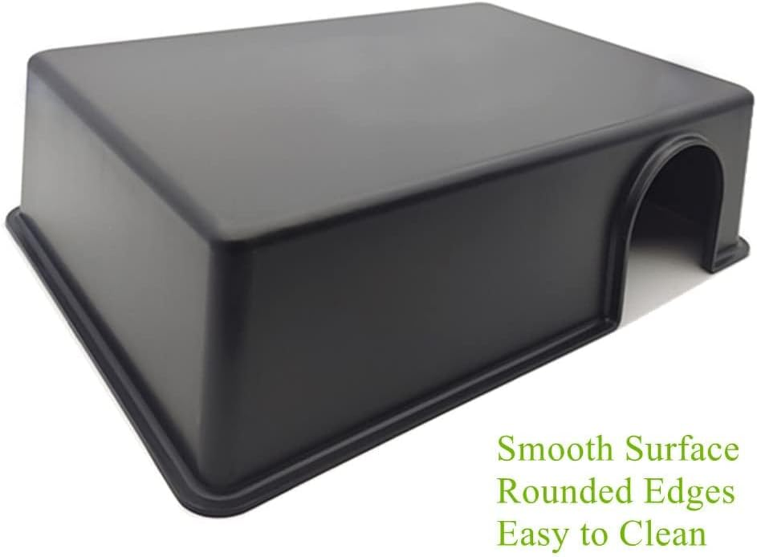 Amypet Large Snake Hide for Ball Pythons and Different Size Snakes Durable Material Easy to Clean,Big Enough for Ball Python 42X27X11Cm (XXL) image number 6