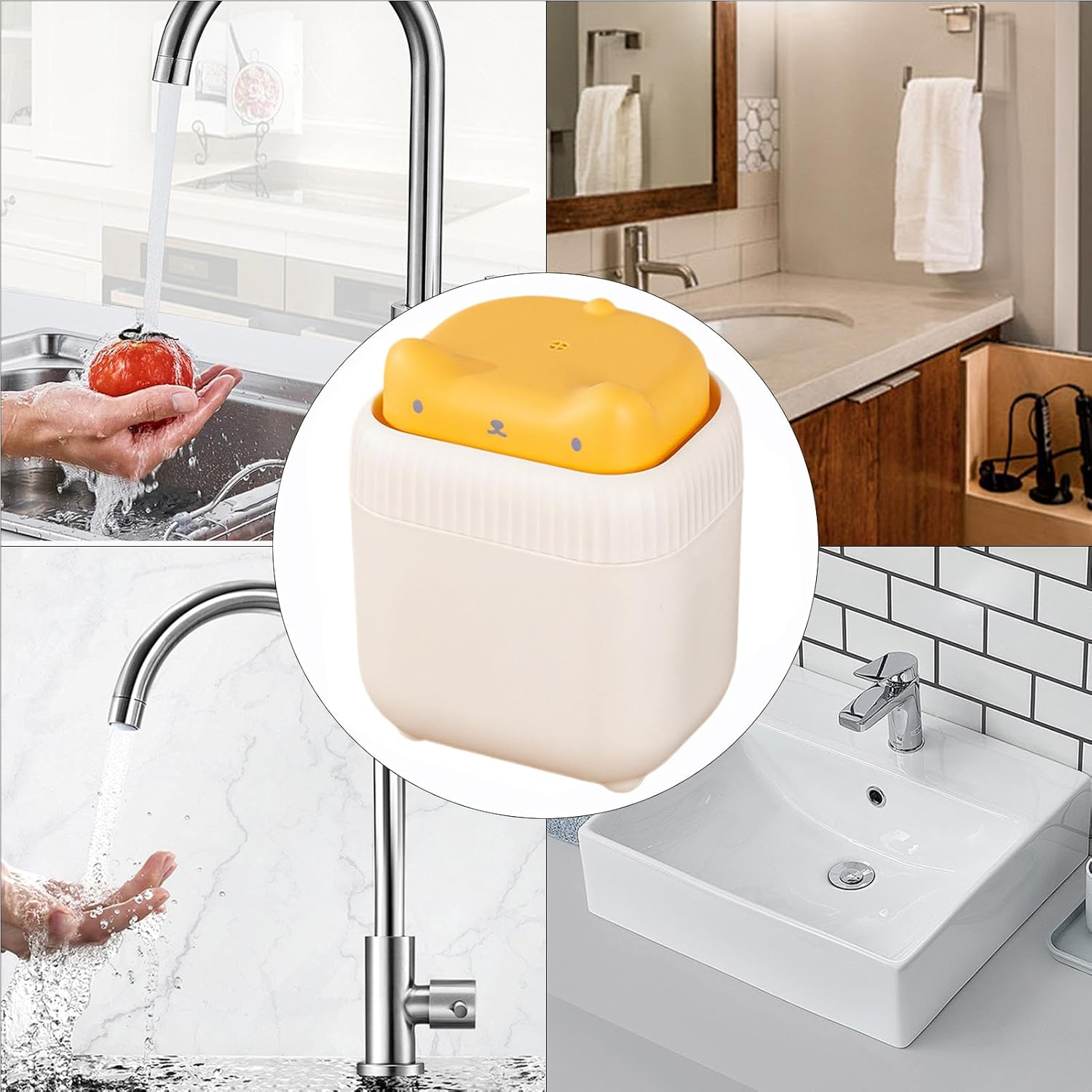 Foam Soap Dispenser,Reusable Cat Shape Container | Liquid Foam Shampoo Soap Dispenser | for Kitchen Sink Countertop Toilet Shampoo Wash Detergent Home Commercial Hotel image number 5