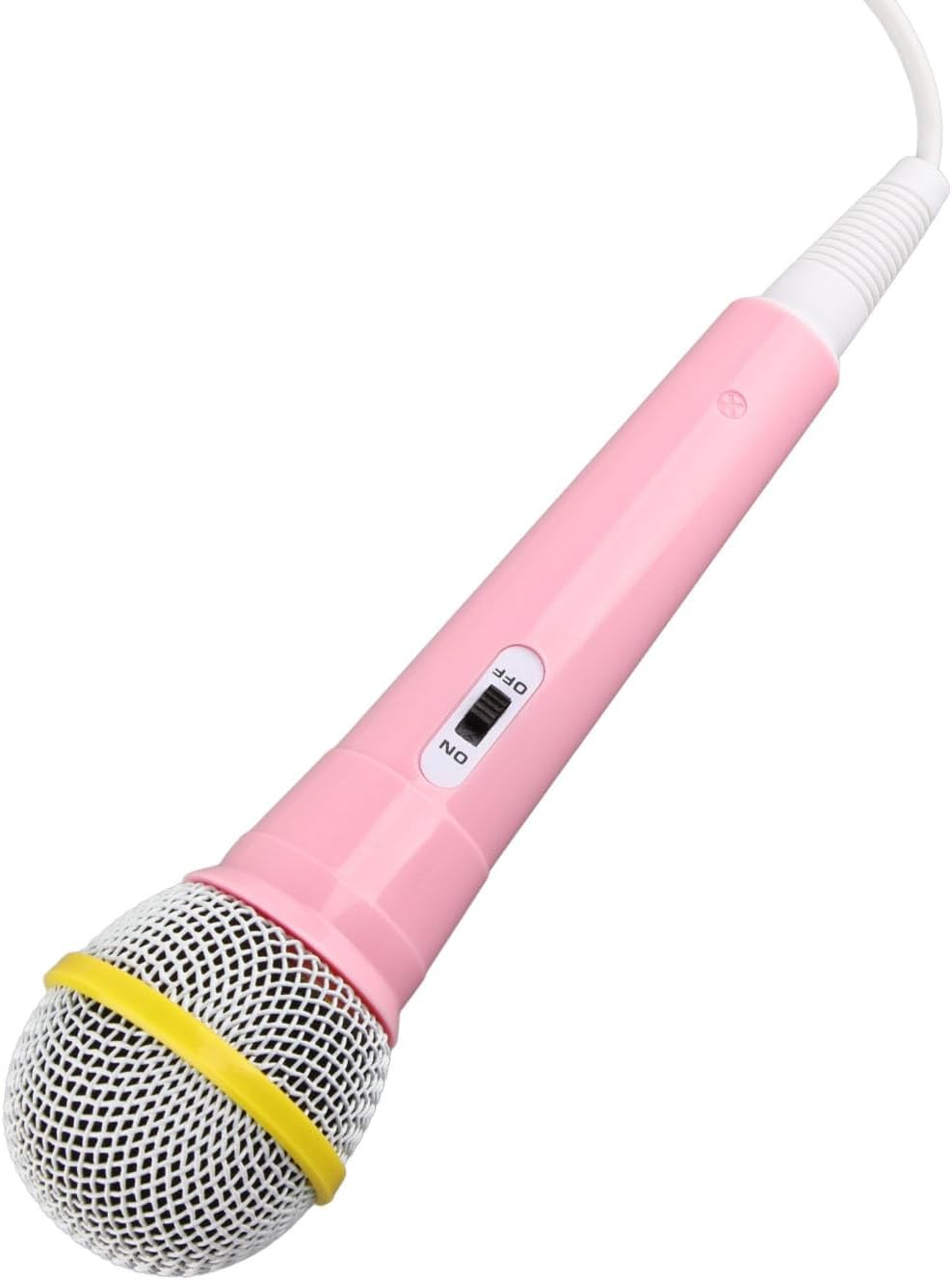 Handheld Kids Toy Microphone - Wired with 3.5Mm Plug, Low Distortion Singing Mic for Children, Music Play and Family Party Fun (Rose) image number 6