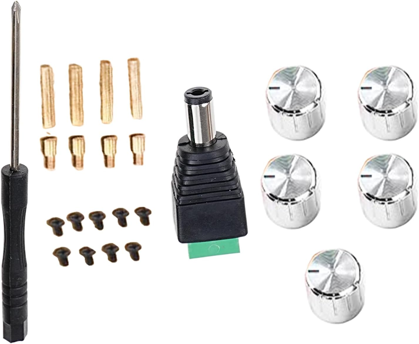 Bluetooth Audio Amplifier Board, ZK-TB21 2.1CH 50W X 2 +100W Subwoofer Power Amp with Treble and Bass Control, Bluetooth5.0 and AUX Inputs, Stereo Digital AMP for DIY Home Speakers (ZK-TB21) image number 1