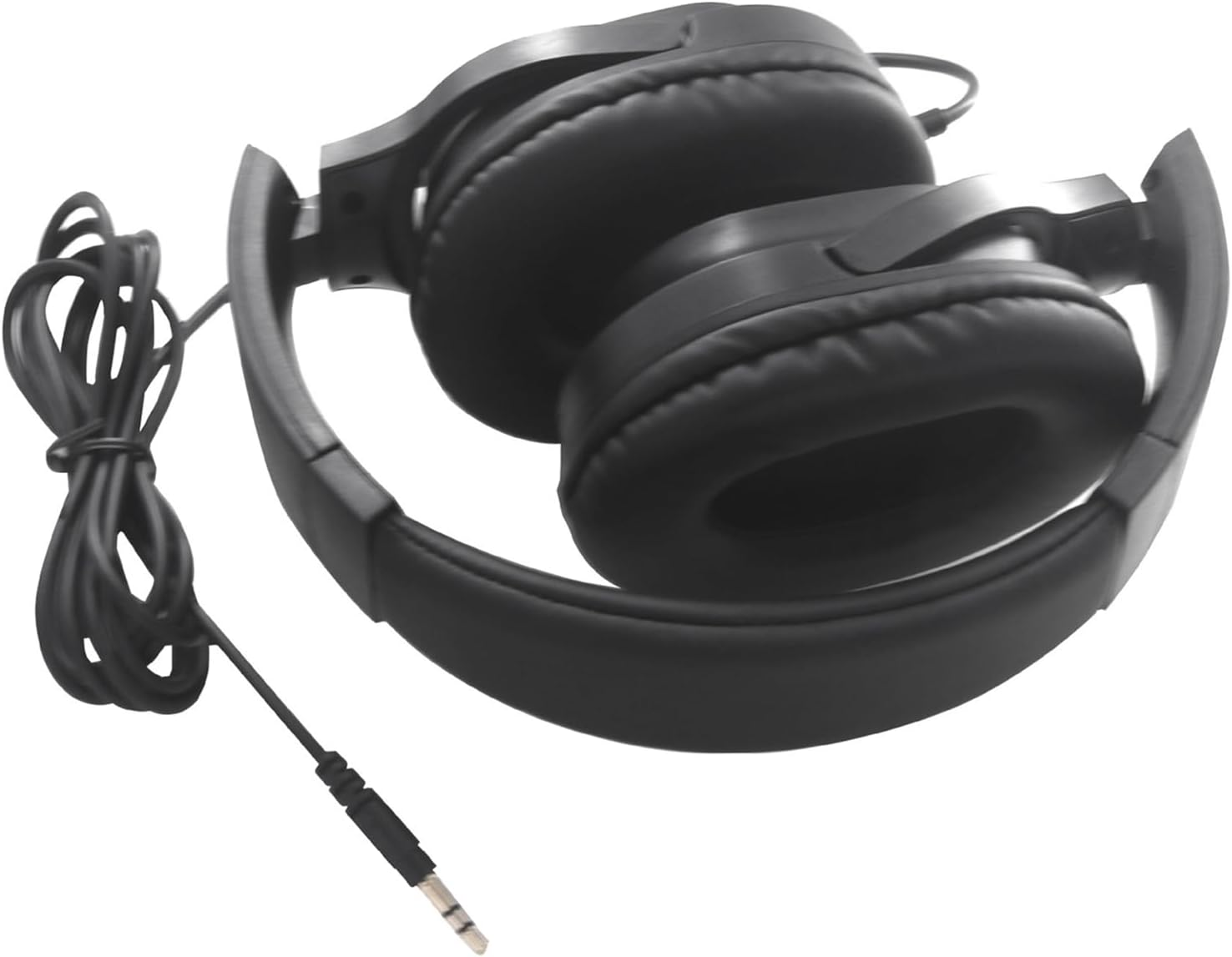 ZUYERW 2X Guitar Headphone Guitar Amplifier Audio Mixer over Ear Headset Retractable Foldable Wired Stereo Headphone image number 2