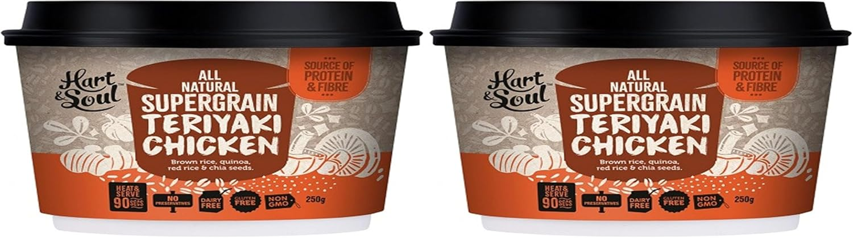 Hart and Soul Teriyaki Ready Meal 250 G image number 1
