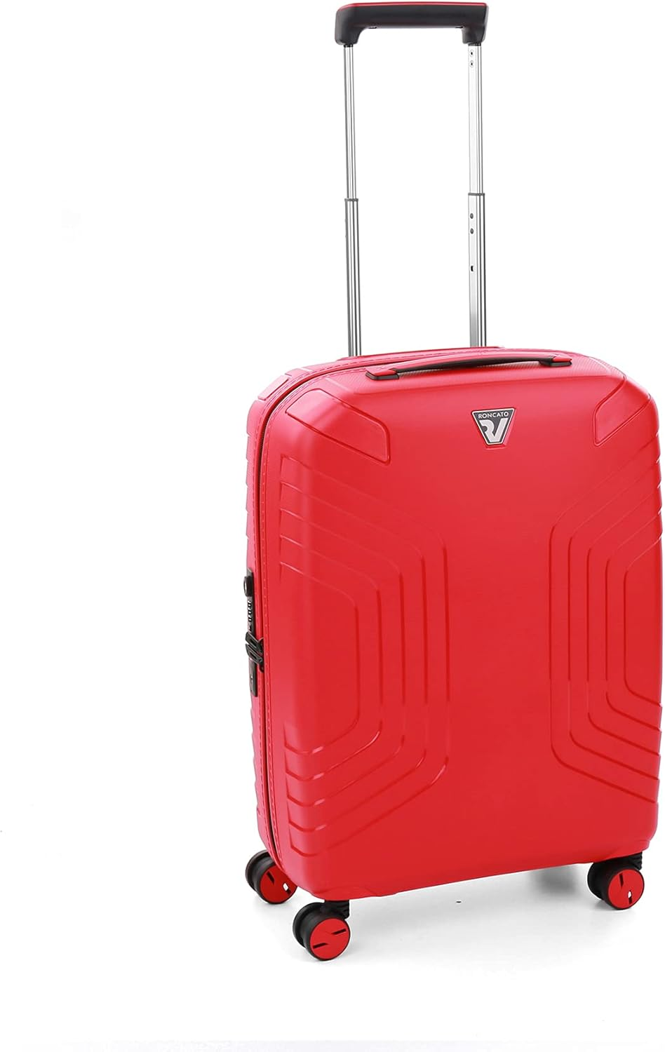 Roncato Ypsilon Carry on 55Cm Hardsided Exp Spinner Suitcase Red image number 3