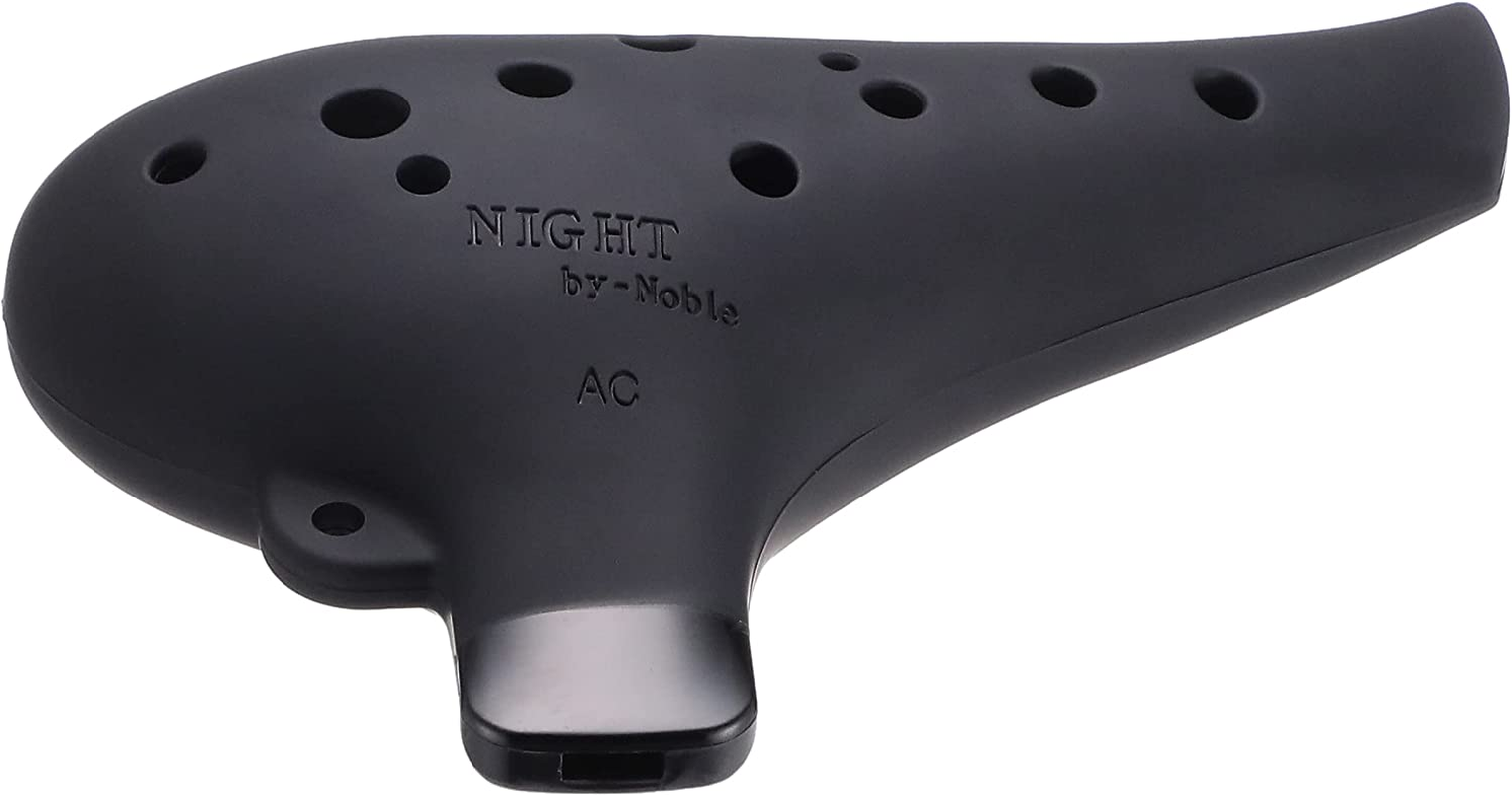 Night by Noble Plastic Ocarina AC Black