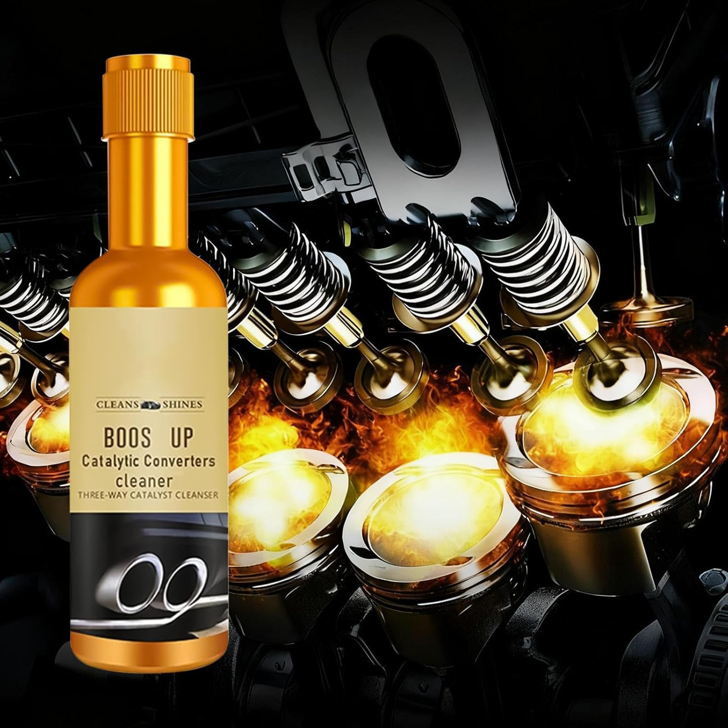 Catalytic Converter Cleaner - 120Ml Auto Part Carbon Remover,Catalytic Converter Cleaner for Car | for Trailer RV Automotive Sedan Pickup image number 6