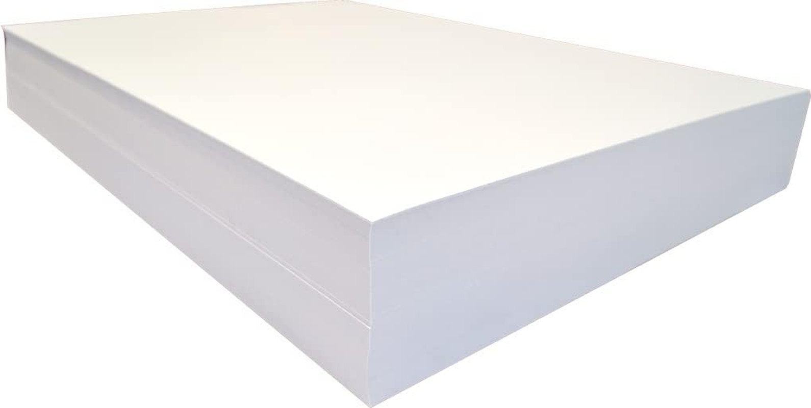 Rainbow 60Gsm MG Litho Paper 500 Sheets, White, 380 X 255 Mm