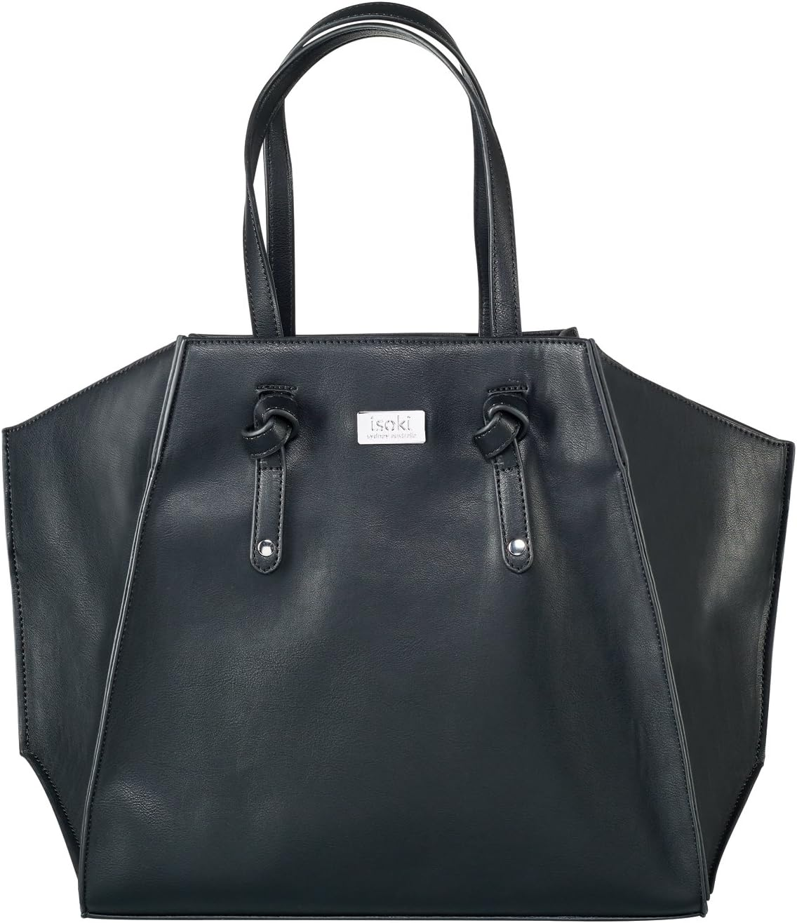 Isoki Easy Access Tote Toorak Black Bag