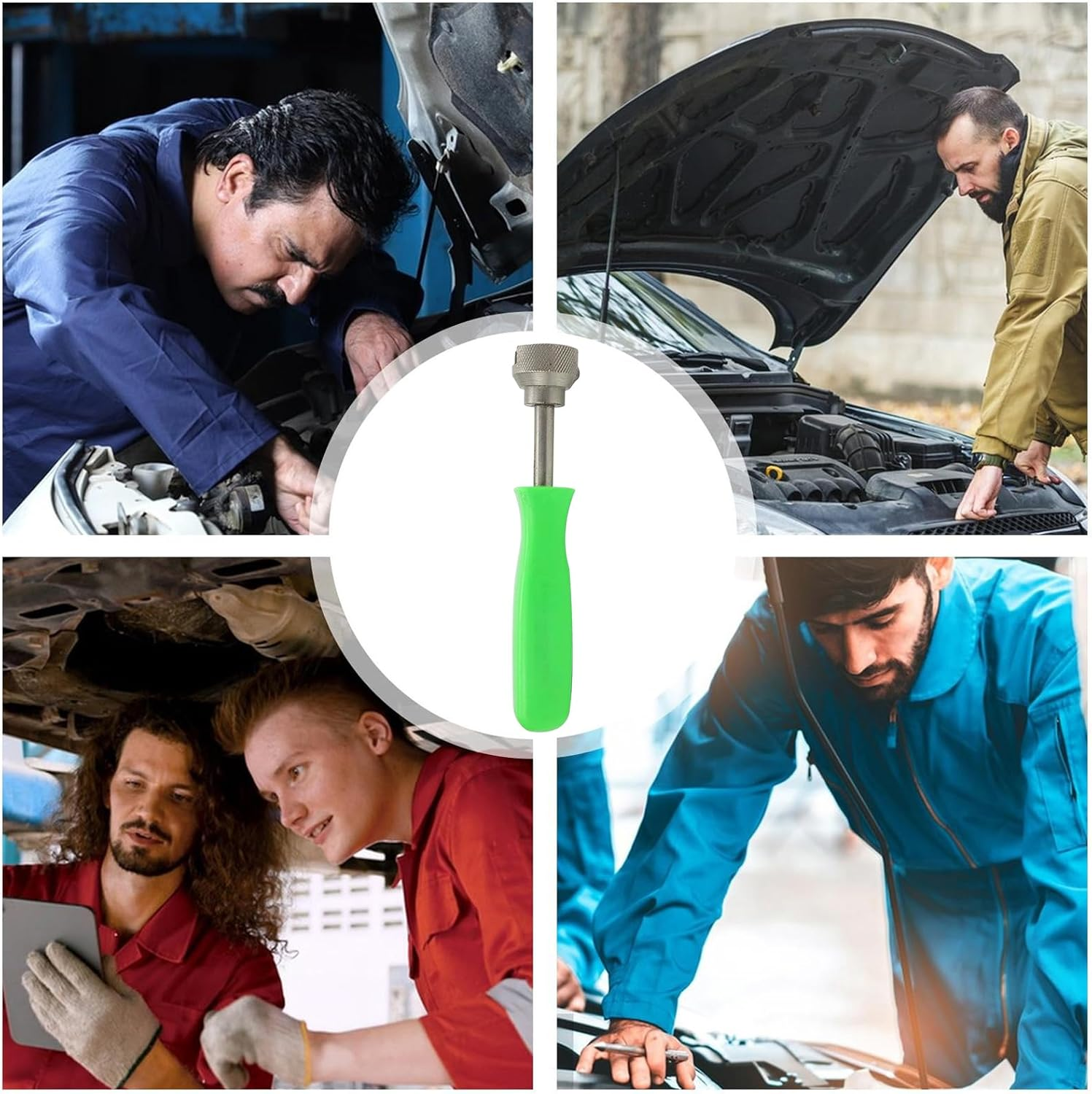 Drum Brake Adjustment Tool, Washer-Locking Steel Brake Spring Compressor, Wear-Resistant Car Repair Accessories for Sedan Vehicles MPV Pickup Truck