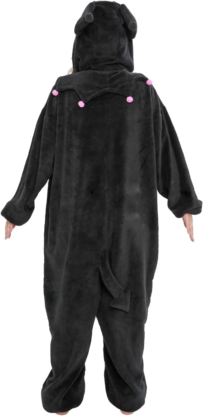 Sazak Character Fleece Onesie, One Size Fits Most, Sanrio Chromi image number 6