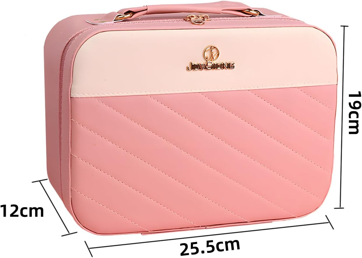 Checkered Makeup Bag, Cosmetic Bag image number 6