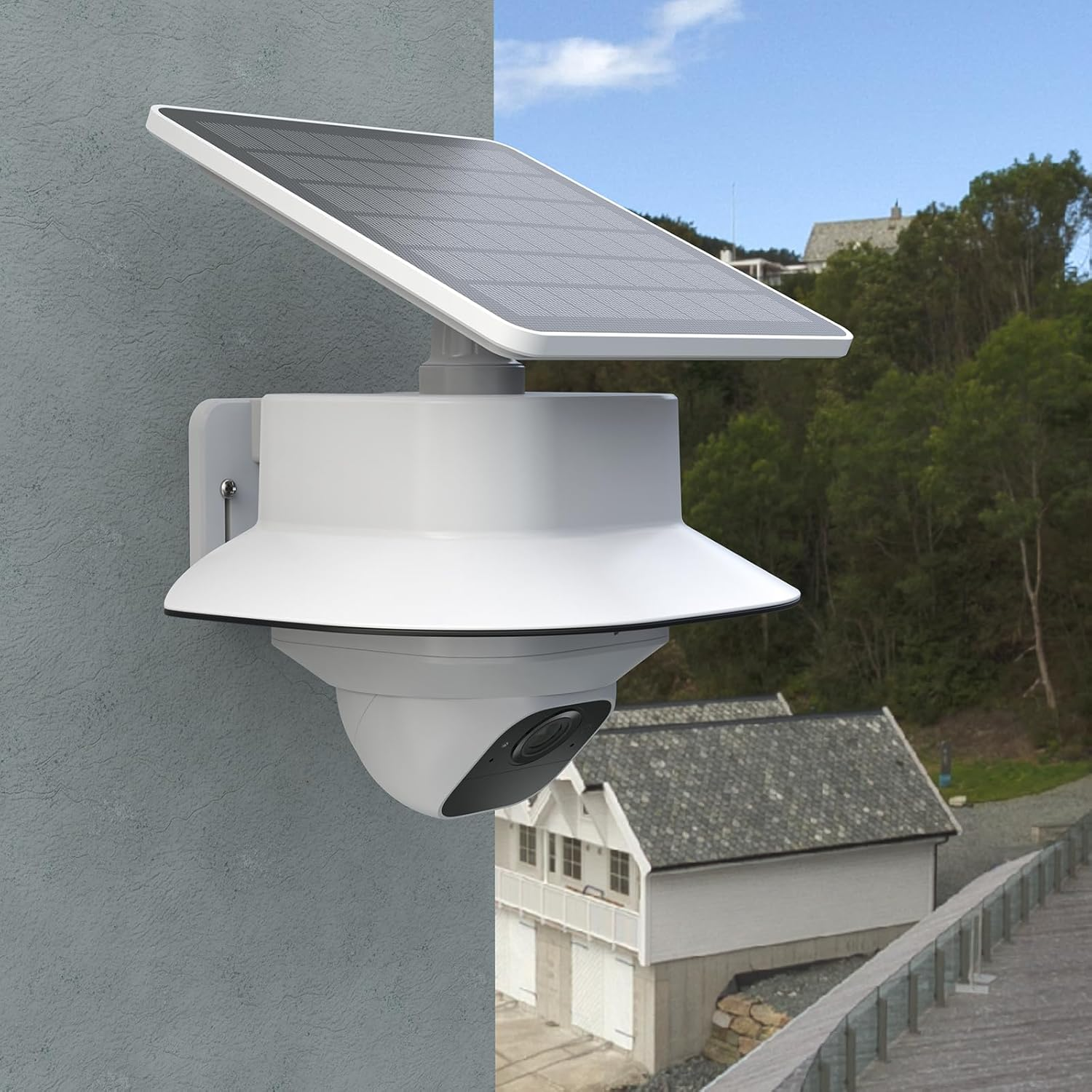 TIUIHU Camera Rain Cover for Eufycam Solo E30/Eufy 4G LTE Cam S330, Outdoor Camera Weather Protection/Sun Protection Camera Accessory for Eufy Solocam E30 & Eufy 4G LTE Surveillance Camera image number 2