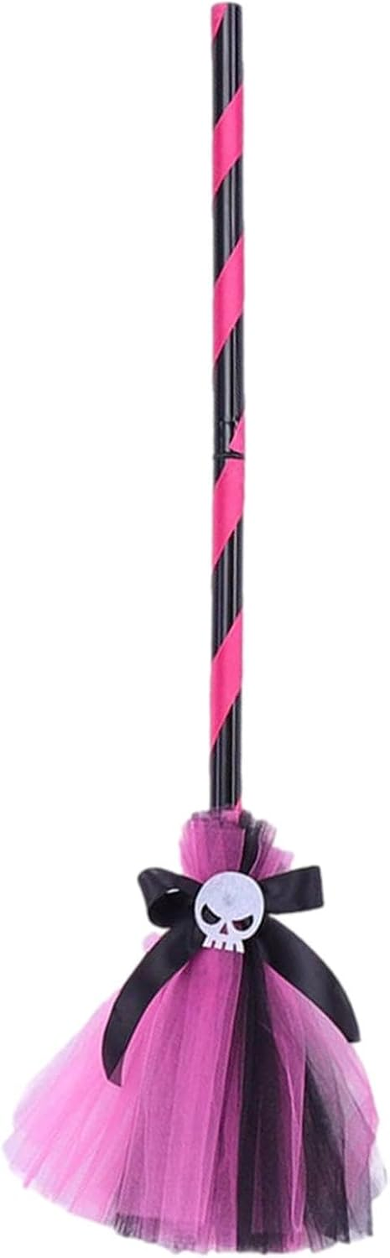 Halloween Witch Hat for Girls - Fancy Costume Hat Broom for Witch Cosplay,Wizard Cosplay Witch Hat Broom for Teen Girls for Role-, Costume, Parade, Cosplay image number 2