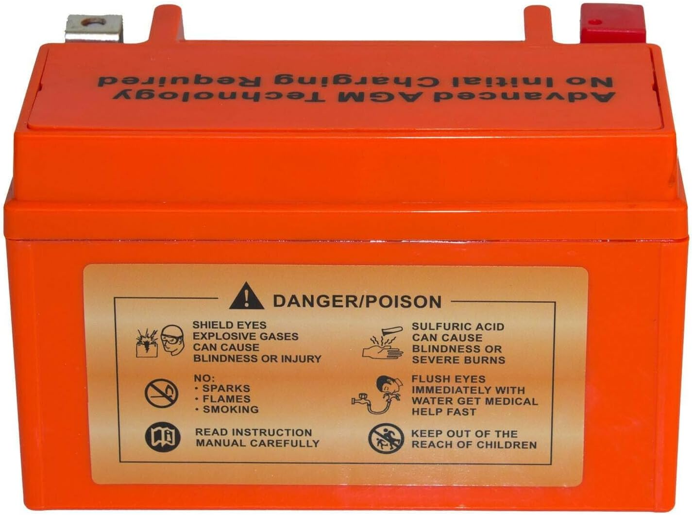 TDR YTX7A-BS 12V 7Ah GEL Motorbike Battery image number 3