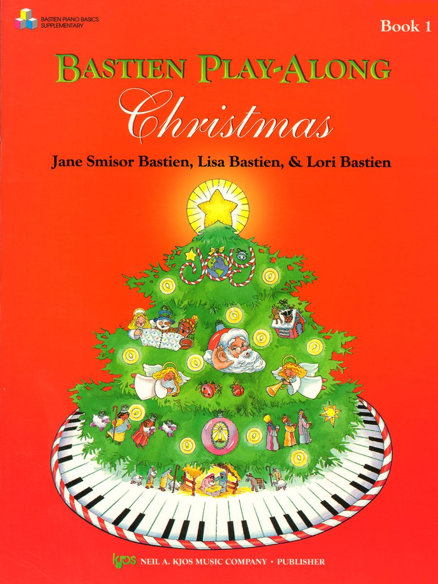 WP415 - Bastien Play-Along Christmas Book 1 - Book & CD