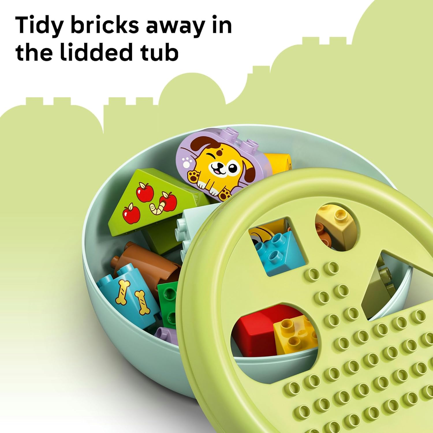 LEGO&reg; DUPLO&reg; My First Shape Sorter: Puppy House 10441 Toddler Toy Encourages Creative Role Play and Fine Motor Skills, Packed with Learning Activities for Preschoolers Aged 18 Months and Up image number 6