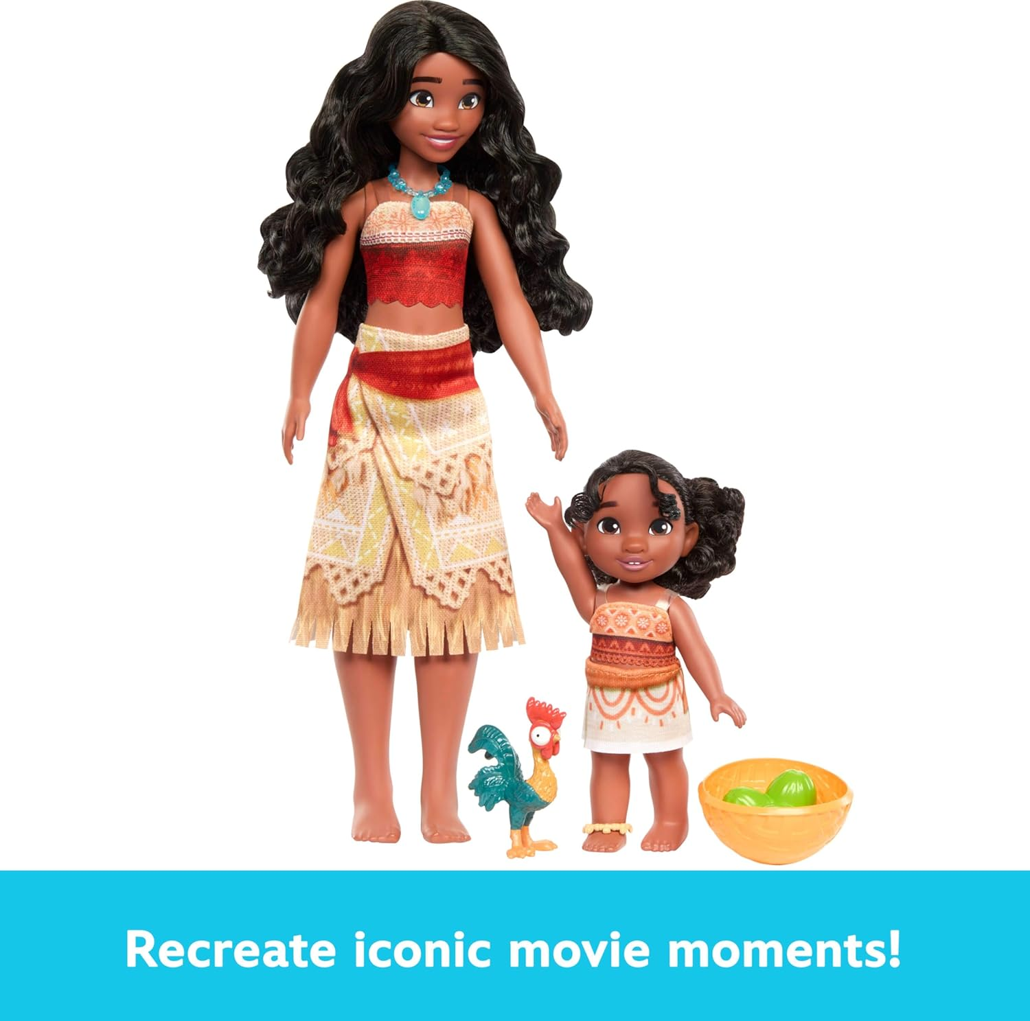 Mattel Disney Moana 2 Simea Fashion Doll with Anklet Accessory, 5 Moveable Joints & Removable Outfit, Toys Inspired by the Movie image number 3
