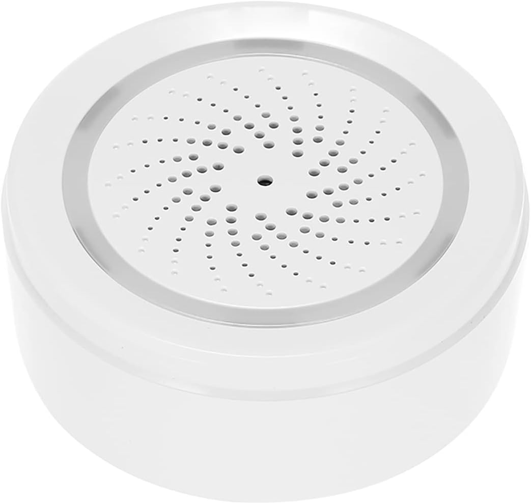 Wifi Siren Alarm Sensor Smart Alarm Siren Home Security System Tuya Smart Life APP Compatible with Alexa Google Home Voice Control NEO Wifi Siren image number 6