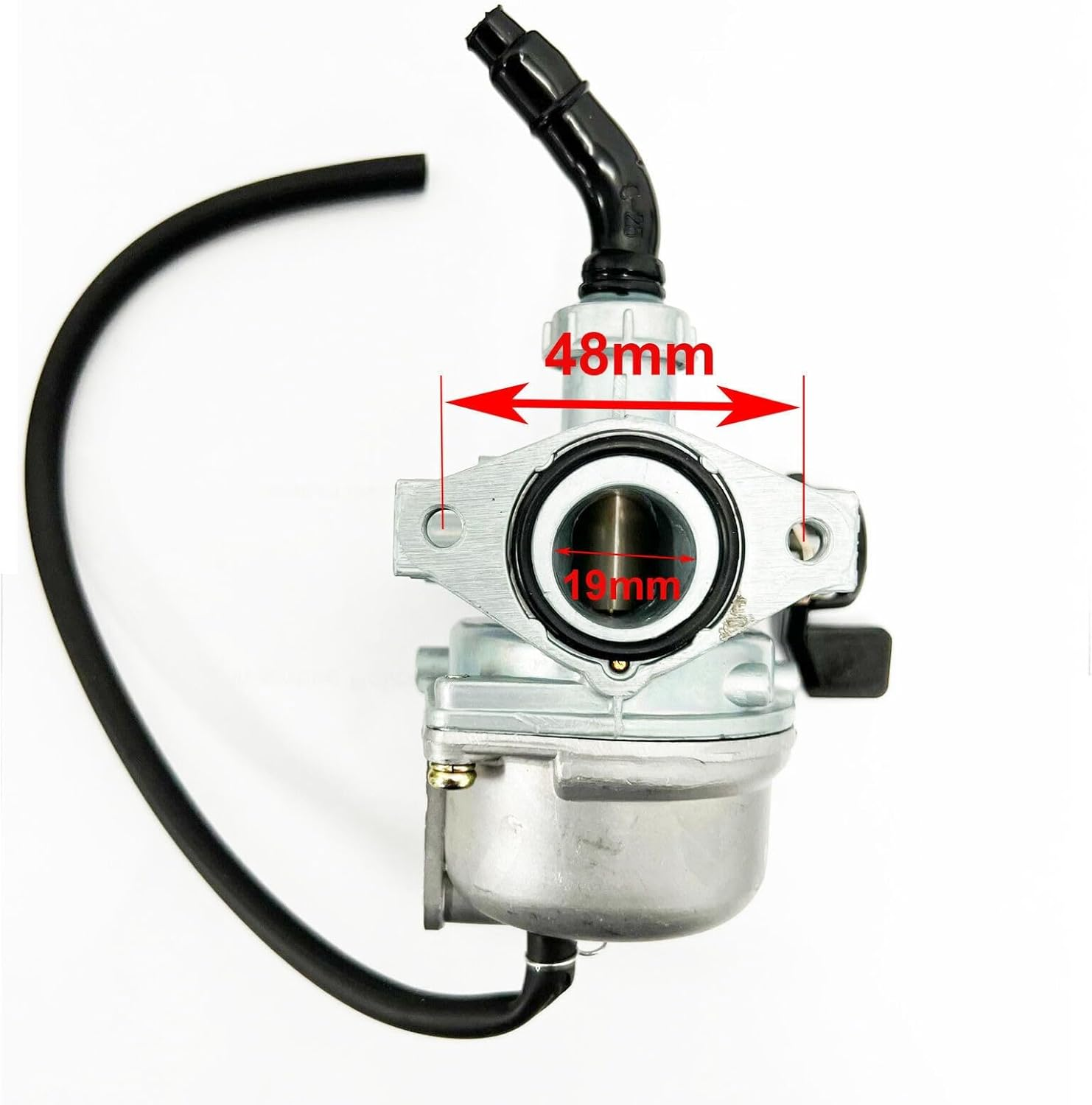 TDR Pz19Mm Left Lever Choke Carburetor Carby 50Cc 110Cc 125Cc PIT Quad Dirt Bike ATV Carburettor