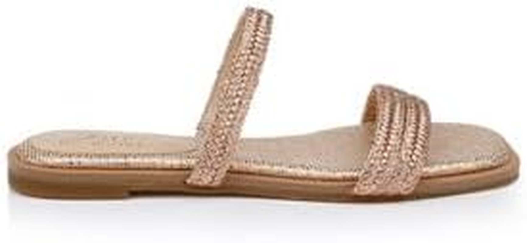 Jewel Badgley Mischka Helena Flat Summer Sandal image number 3