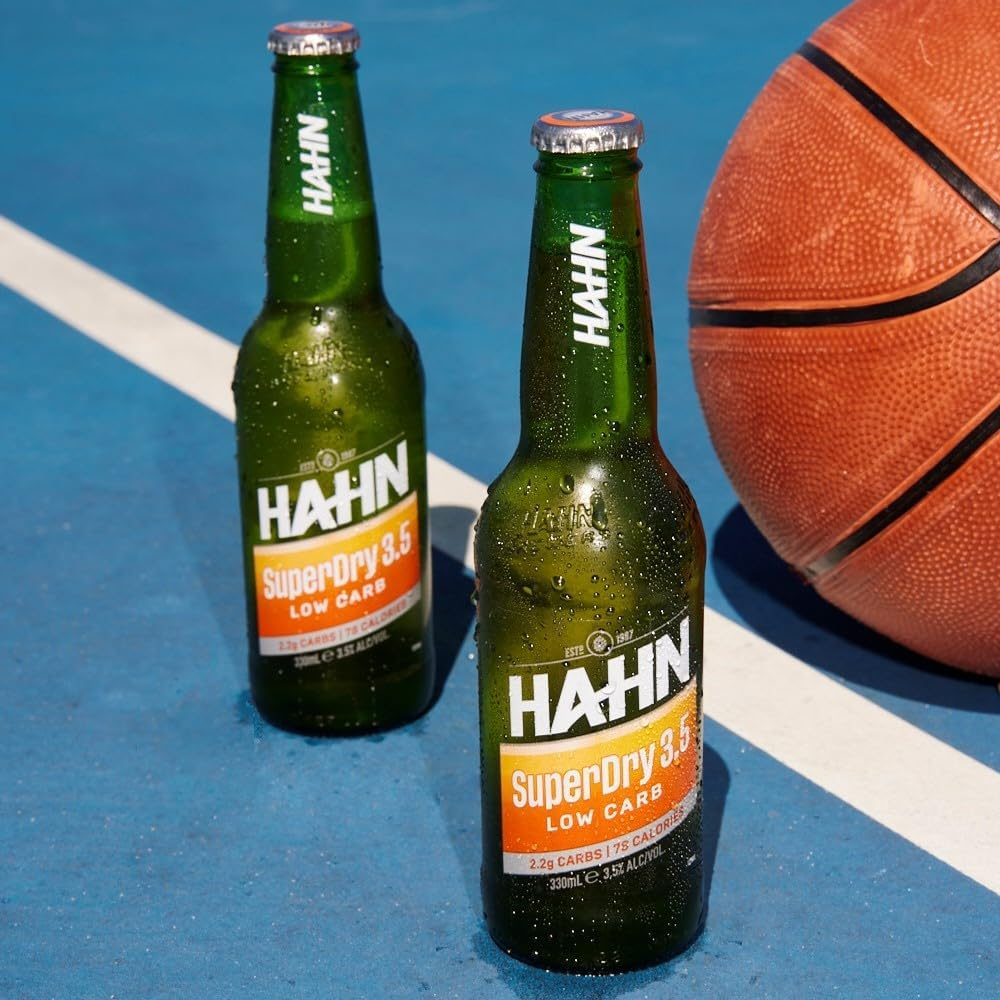 Hahn Superdry 3.5 Mid Strength Australian Lager Beer 3.5% ABV 24 Pack X 330 Ml Bottle Case image number 5
