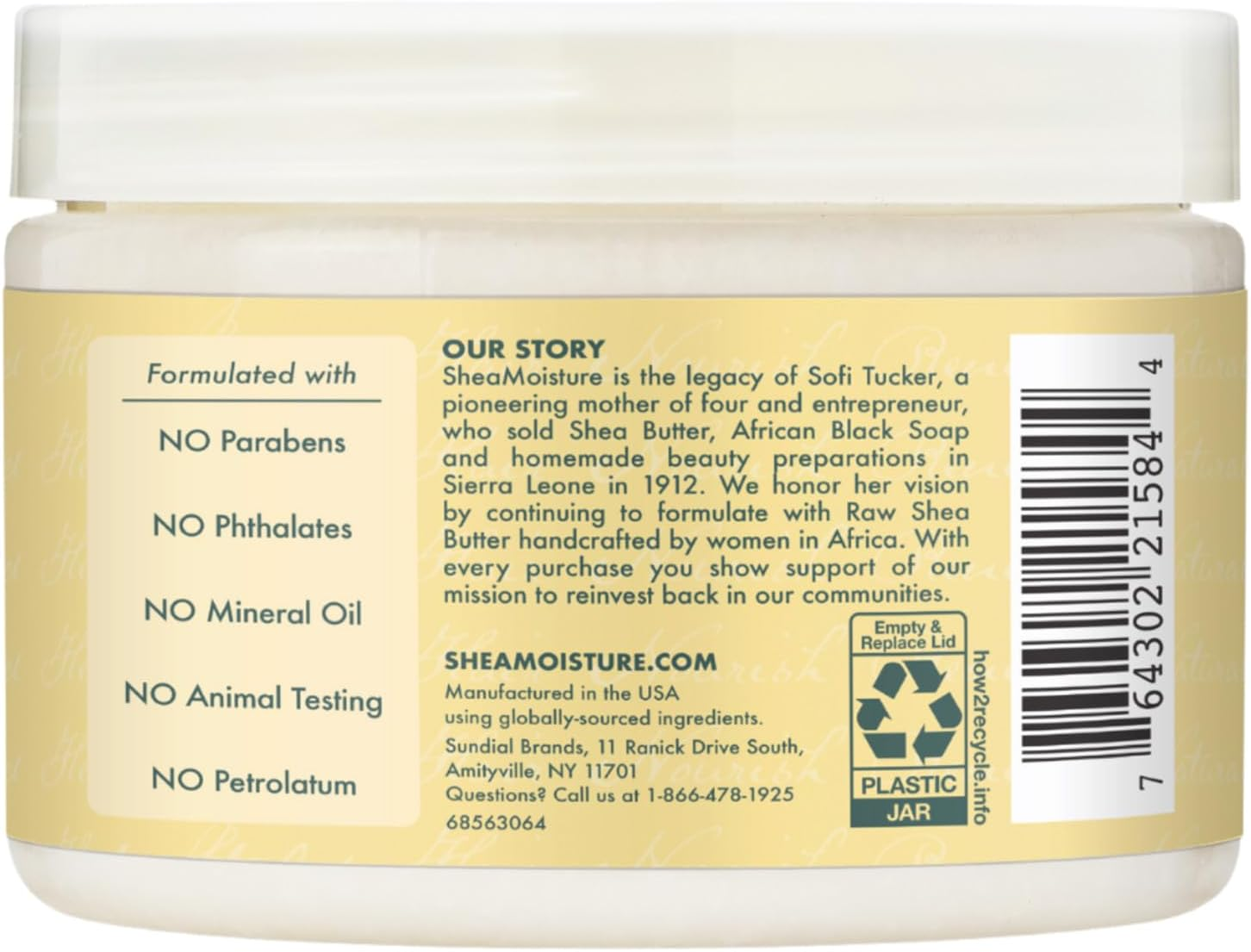 Shea Moisture Jamaican Black Castor Oil Strengthen/Grow and Restore Leave-In Conditioner, 16 Ounce image number 4