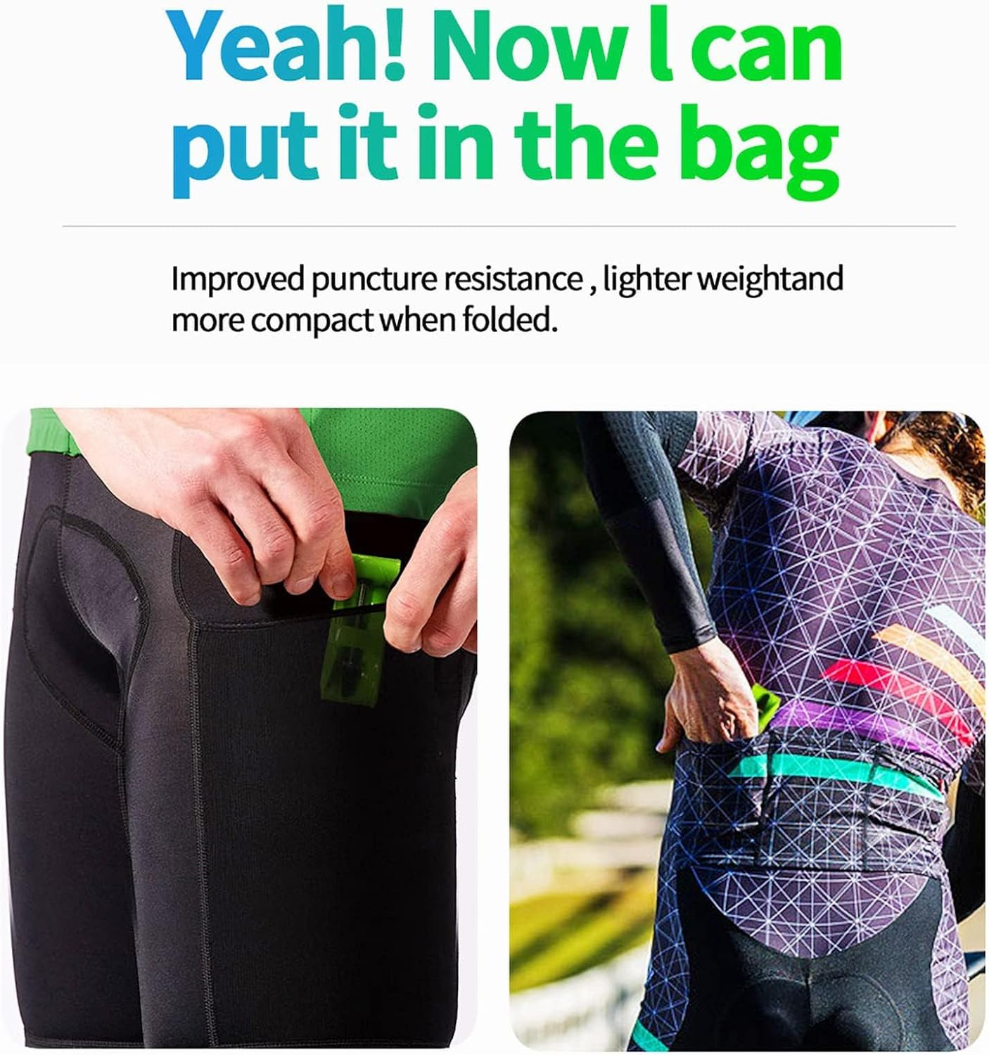 CYCLAMI Bike Inner Tubes Ultralight TPU Bicycle Tire 700C X 18-32C /MTB29 /MTB26 X 1.9-2.5 Inch with 45Mm/65Mm Presta Metal Valves (Include Bike Tube Patch Repair Kit) image number 3