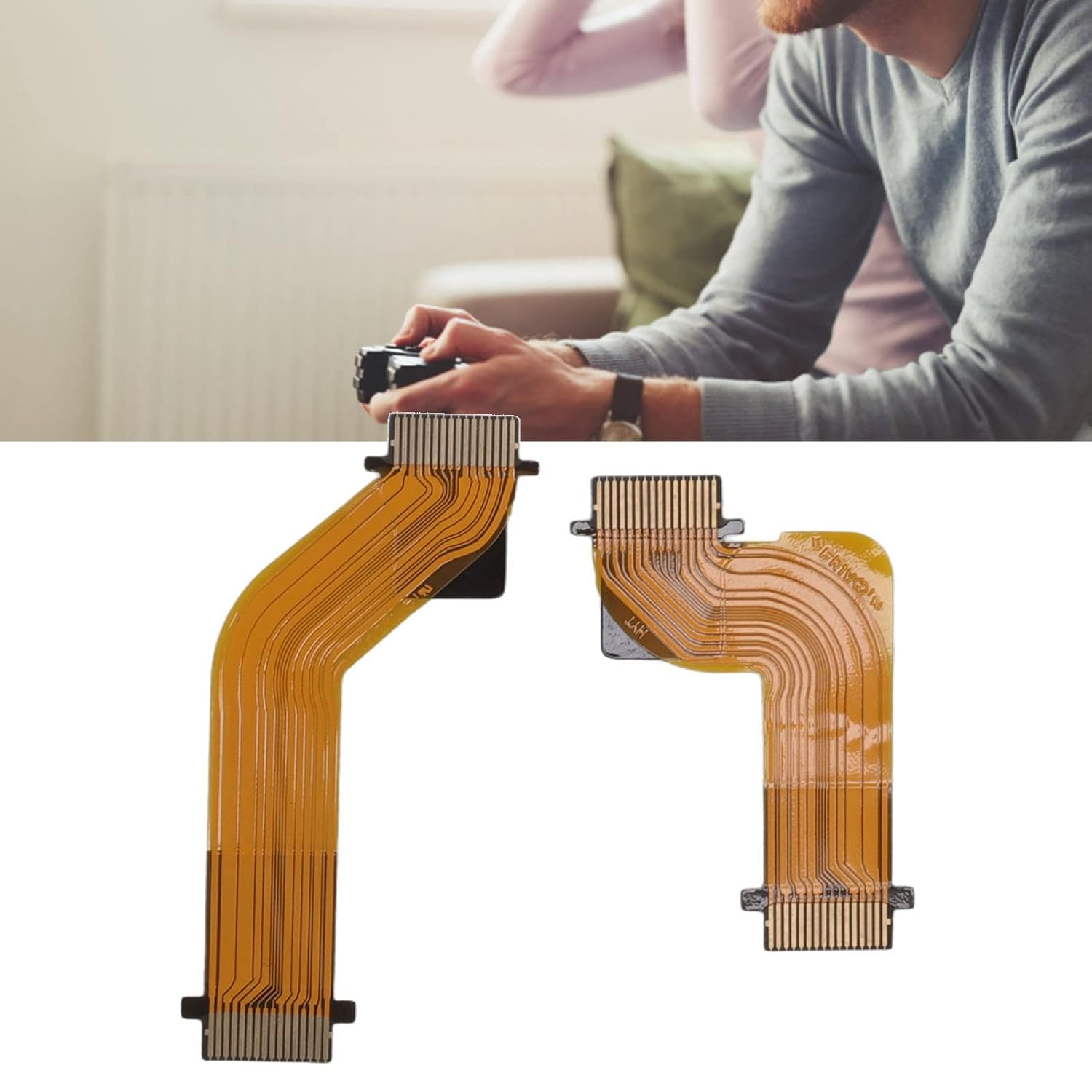 R2 L2 Flex Cable for Controllers Joystick Trigger Button Cable for Stable Exquisite Replacement Controller Trigger Button Cable For image number 2