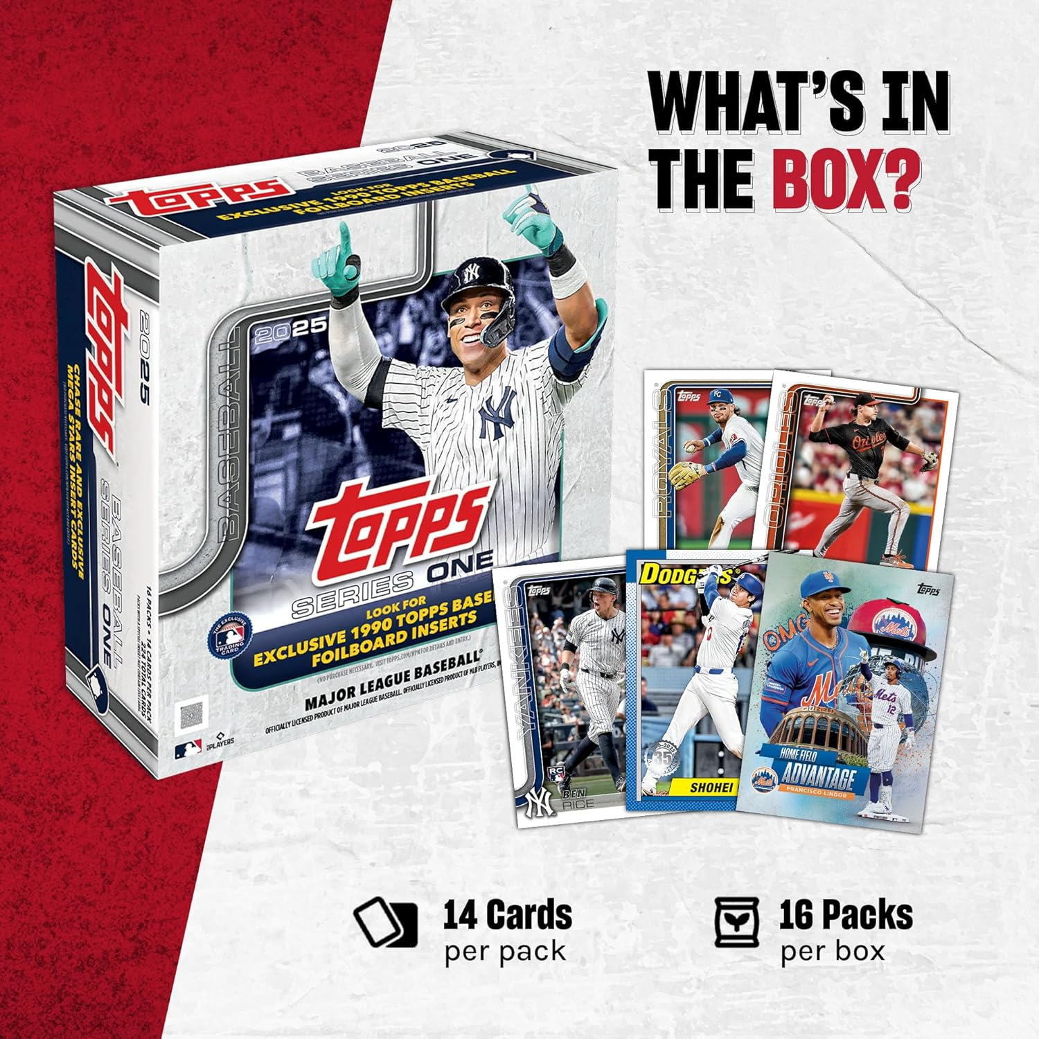 2025 Topps Series 1 Baseball - Factory Sealed - Mega Box