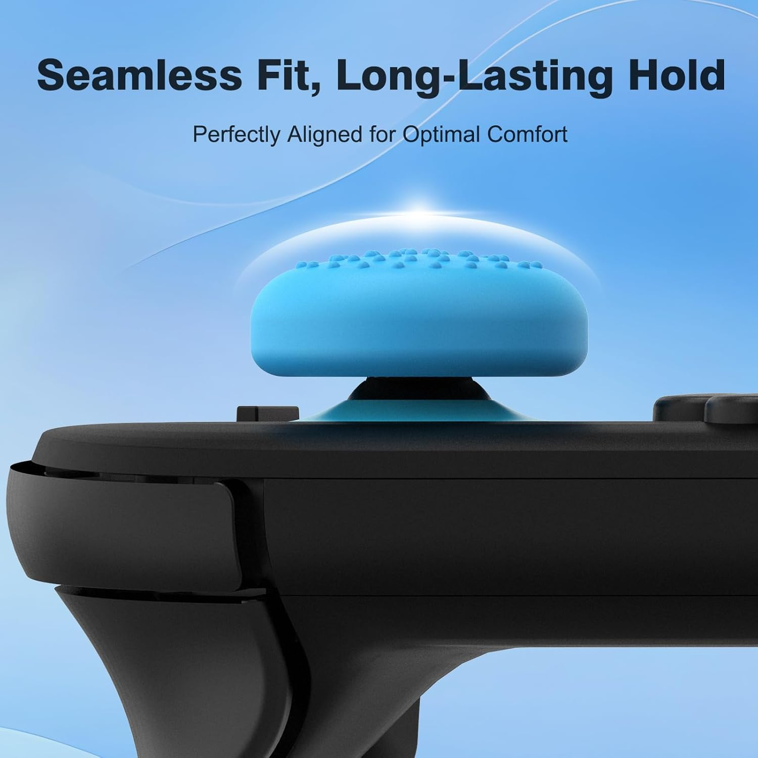 8 Pack Thumb Grips Compatible with Nintendo Switch 2 (2025),Thumb Grip Caps for Switch 2, Enhanced Gaming Grip Set, Joycon Grip Button Stick Cover, Improve Control and Guard Joystick Wear image number 4