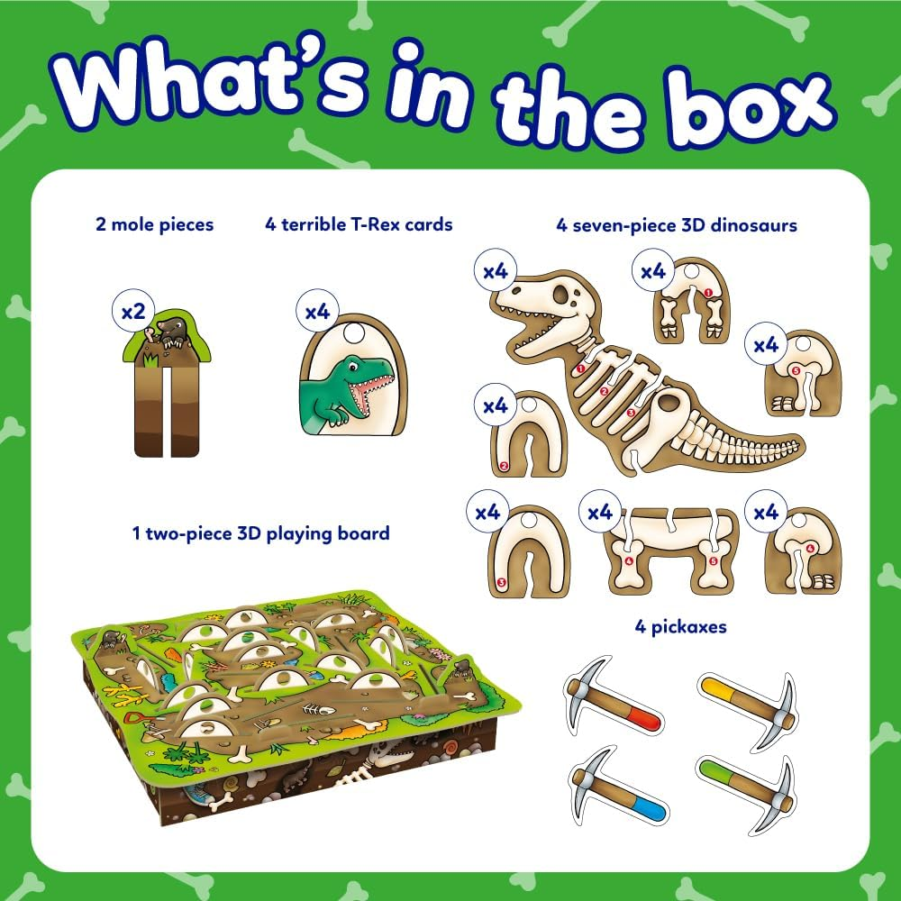 Orchard Toys Dinosaur Dig Board Game image number 2