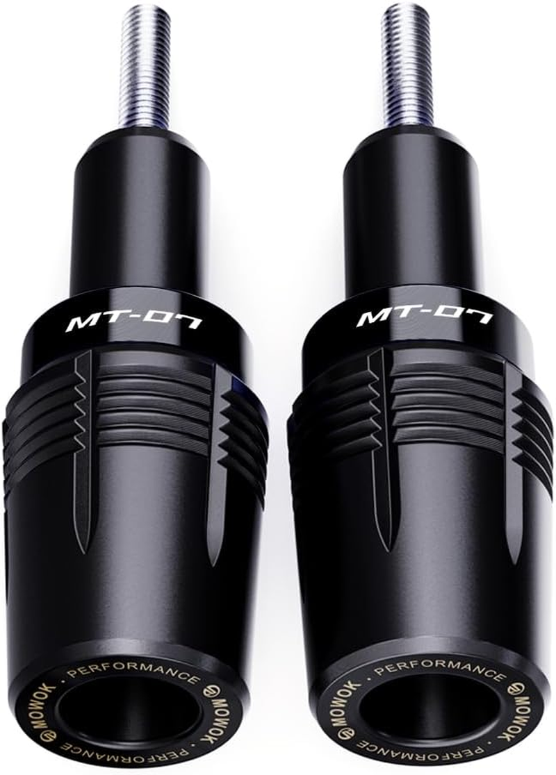 MOWOK Fit for YAMAHA MT-07 Fz07 MT07 Tracer 2014-2021 2022 2023 2024 2025 Motorcycle Accessories Frame Sliders Crash Protector Engine Guard Falling Protection Pad (Black) - Blue image number 4