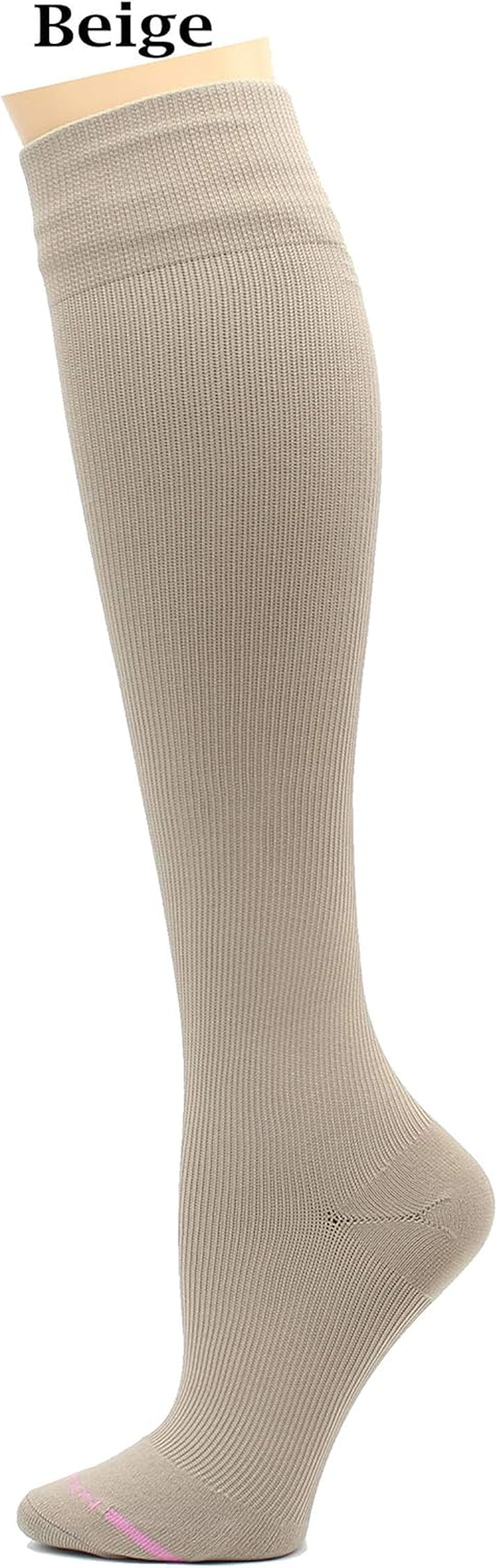 Dr. Motion Compression Socks for Men & Women BEST Graduated Athletic Fit for Walking, Hiking, Running, Nurses 5 Pairs