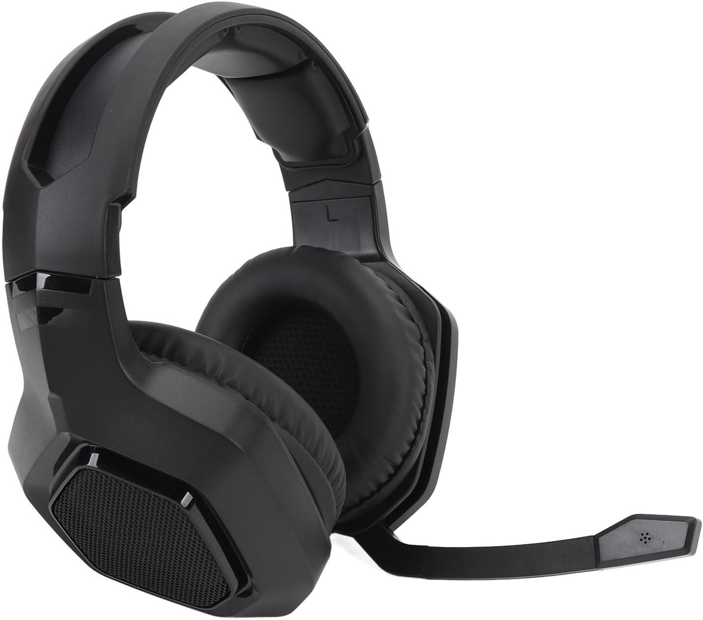 Wireless Gaming Headset, 2.4Ghz Wireless Bluetooth Gaming Headphone with Noise Canceling Microphone, 1000Mah Battery & RGB Light, 3.5Mm Wired Gamer Headset for PC, for PS5, For