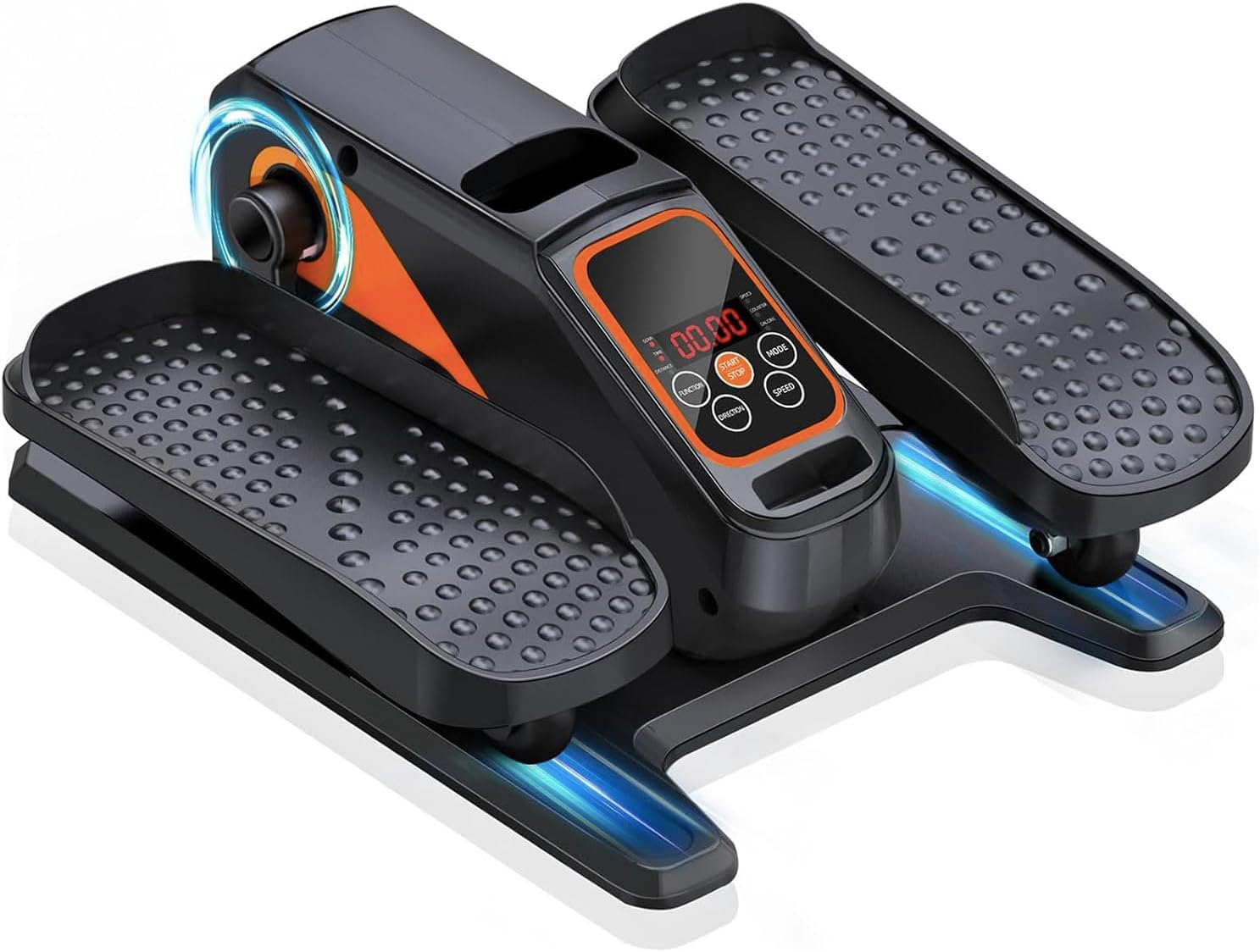 Under Desk Elliptical Machine Electric Ellipse Leg Exerciser While Sitting for Seniors Adults Quiet Portable Electric Seated Pedal Exerciser Remote Control 15 Adjustable Speeds 5 Auto Modes image number 2