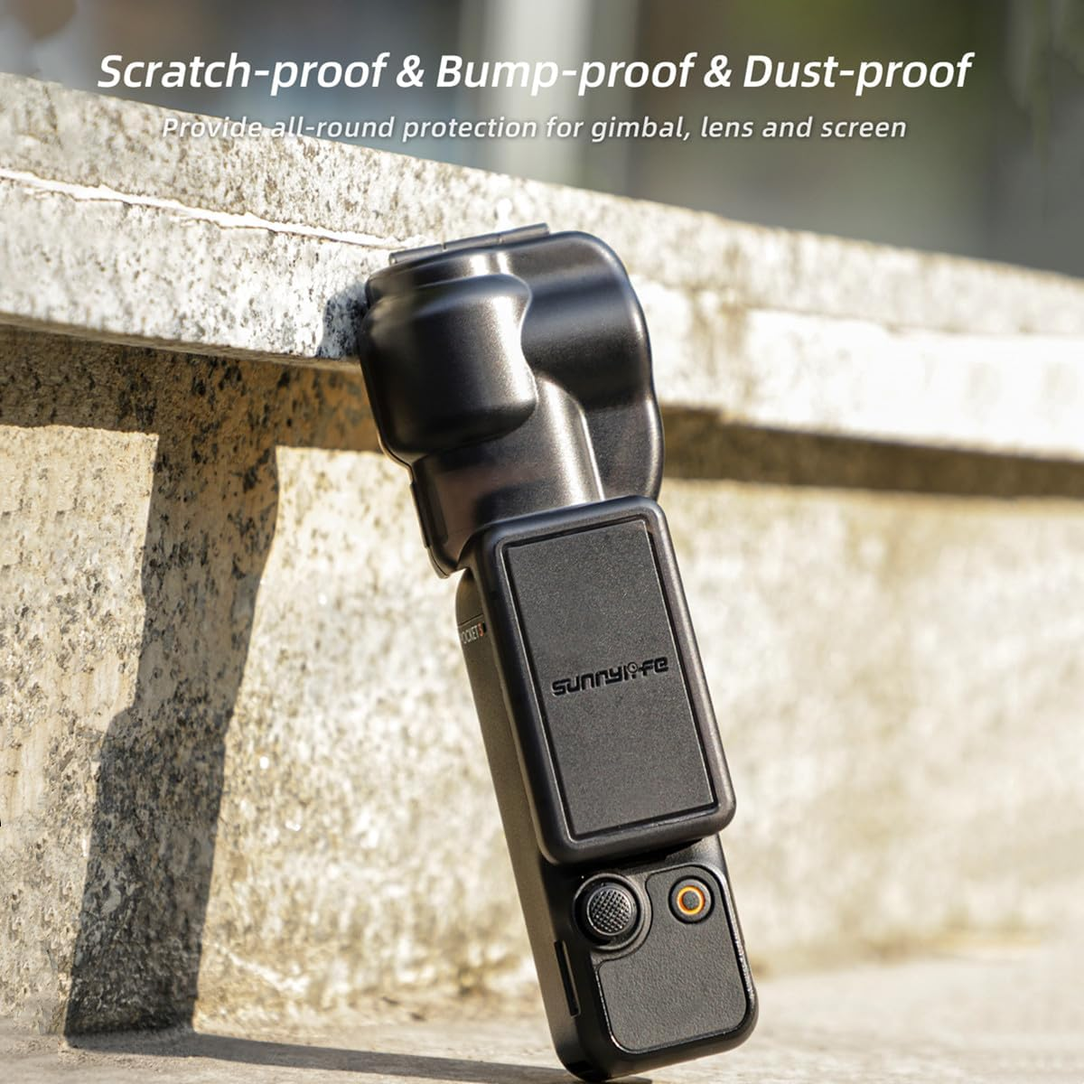 Taoke Lens Hood for DJI OSMO Pocket 3, Gimbal Camera Protector Sunshade Cover for Packet 3 image number 2