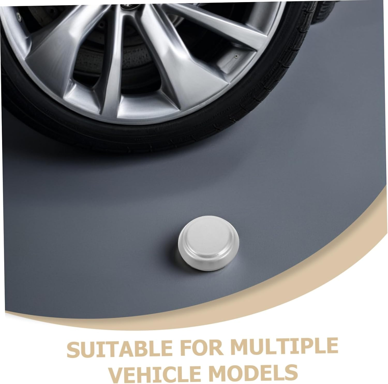 Ciieeo 4Pcs Wheel Center Cap Car Tire Hub Center Cap for Truck Auto Vehicle Protection