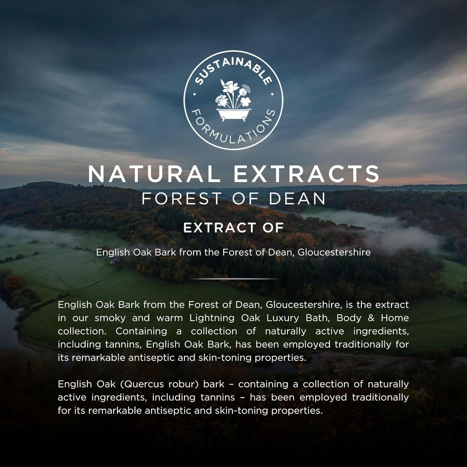 Noble Island Cleansing Gel for Hair and Body Lightning Oak, 250 Ml image number 1